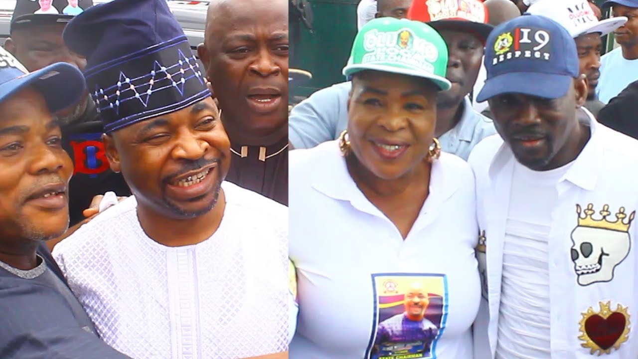 MC OLUOMO INAUGURATION DAY- ARRIVAL  BARUWA, WASIU ALABI PASUMA, YINKA QUADRI, MUKA RAY MADAM SAJE.