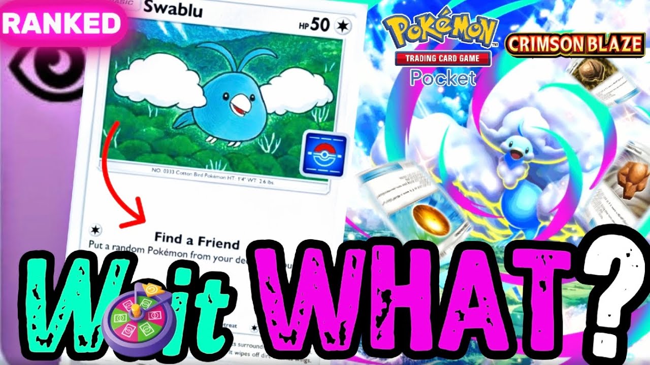 SHOCKING! Promo SWABLU Just Upgrade MEGA ALTARIA ex Deck to Become More Mega Consistent!  TCG Pocket