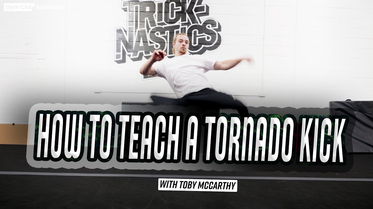 TORNADO KICK TUTORIAL WITH TOBY TRICKS