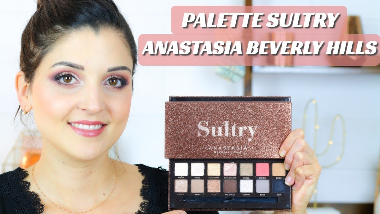 PALETTE SULTRY - ANASTASIA BEVERLY HILLS : REVUE ET SWATCHES