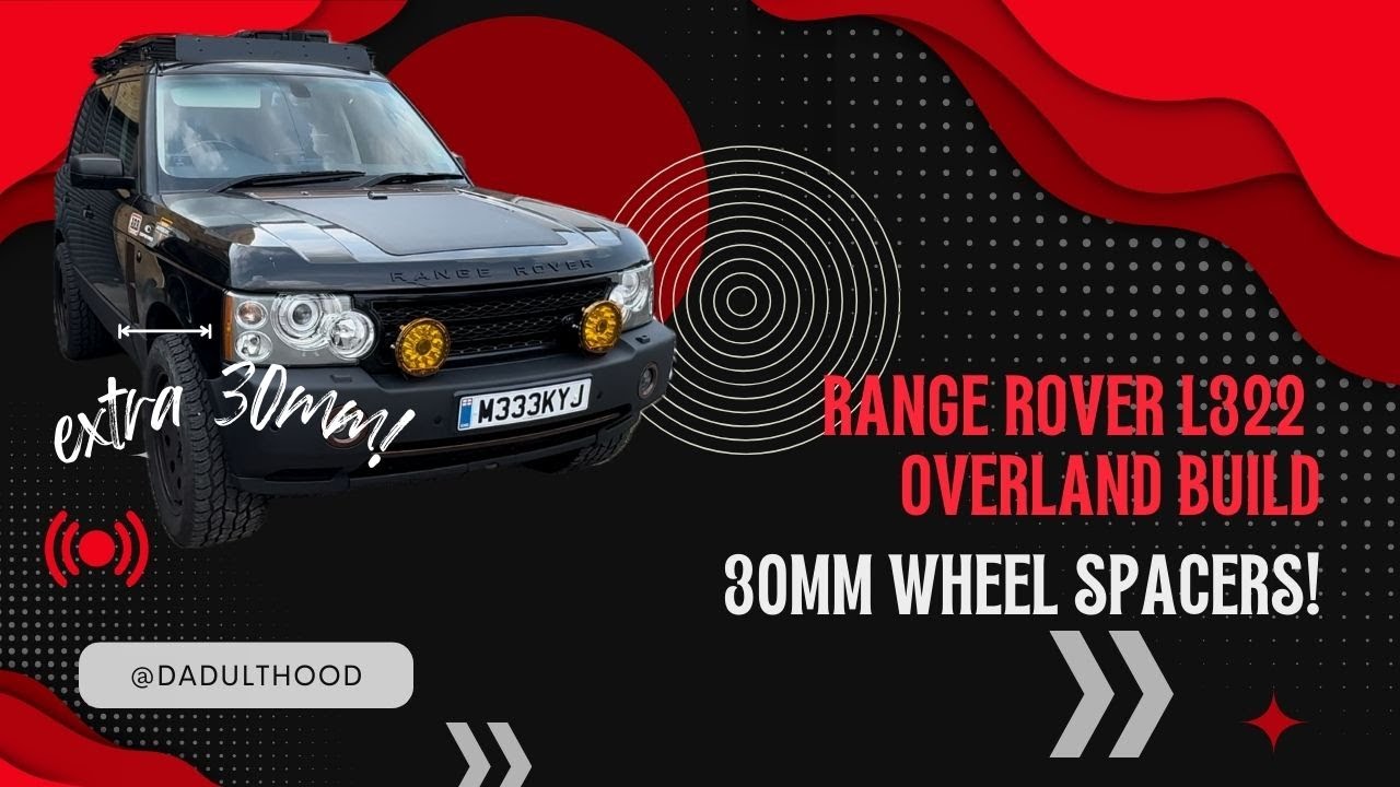 L322 Range Rover - 30mm Wheel Spacers