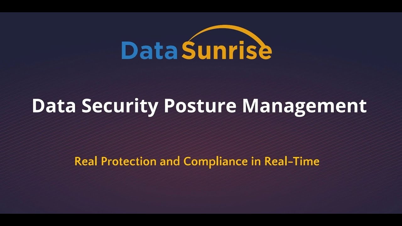 Datasunrise DSPM Installation & Demo