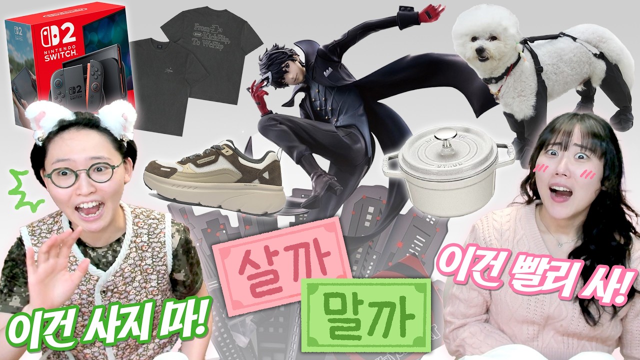 돈은 없는데 사고 싶은 게 너무 많은 당신, 딱 정해드립니다!