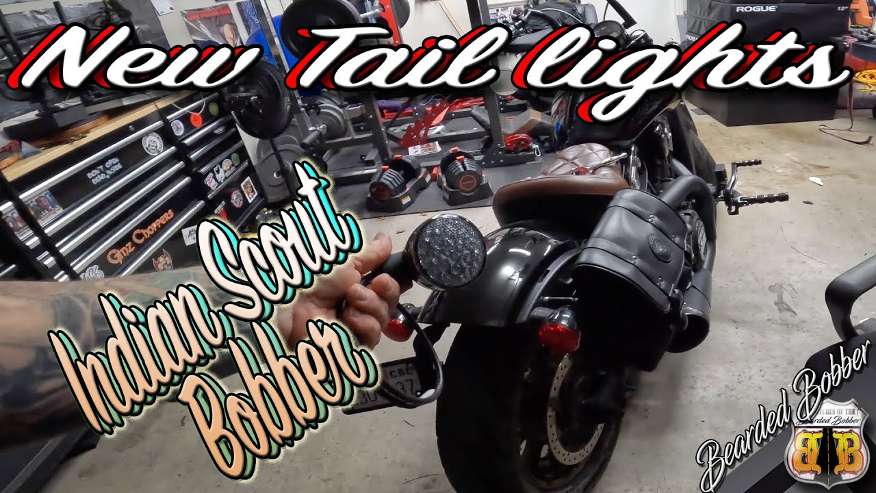 Новые задние фонари Indian Scout Bobber