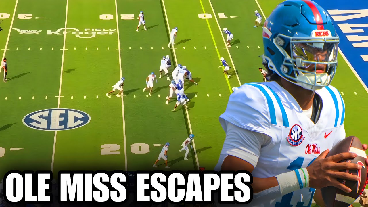 Lane & Ole Miss ESCAPES | Ole Miss Rebels vs Kentucky Wildcats | Game Highlight Reaction
