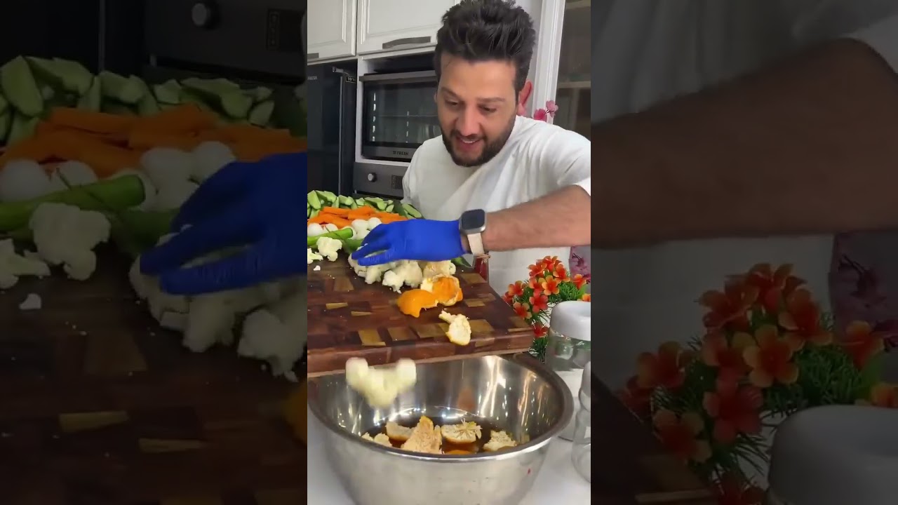 مخلل مشكل يفتح النفس 😋والسر؟ يوسفي 🍊 مديله نكهة ولا أروع!الحقي اعمليه قبل رمضان علشان يحلي سفرتك