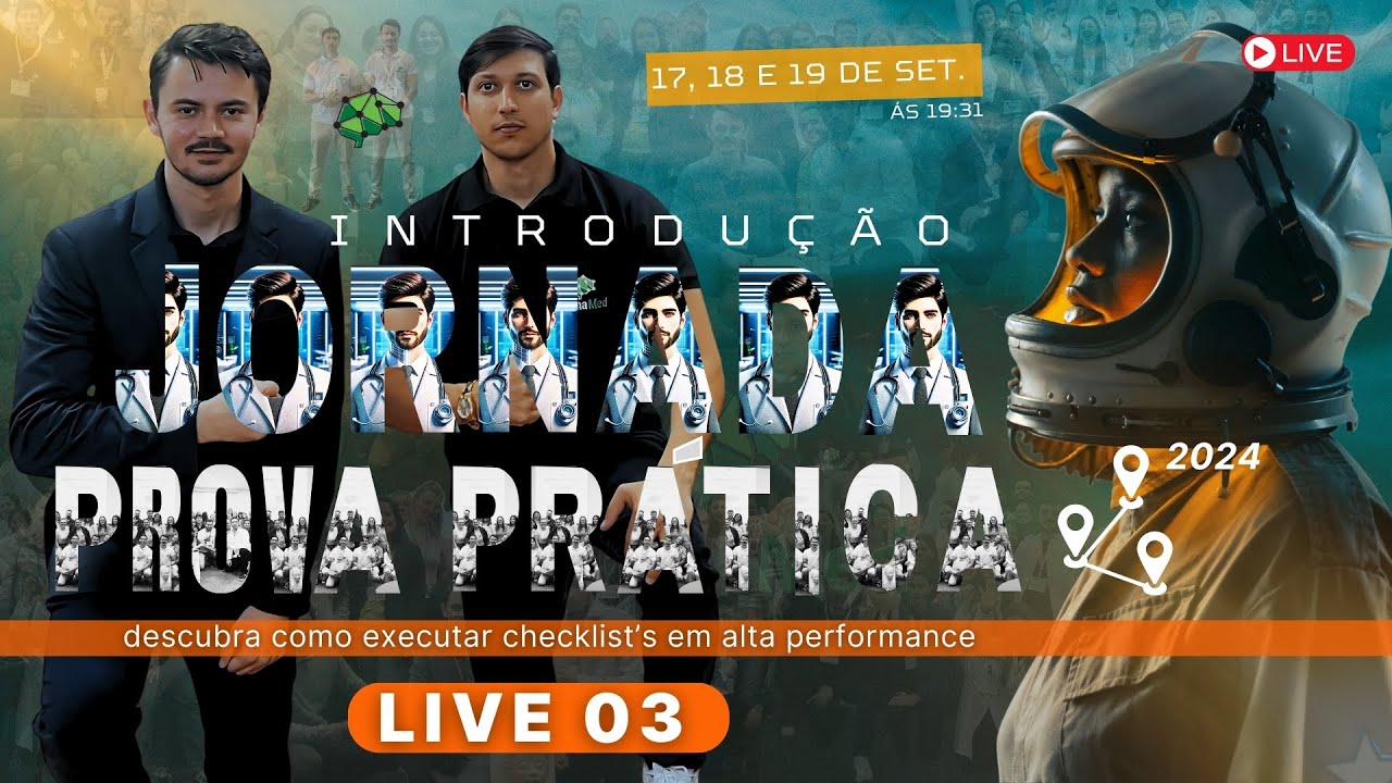 LIVE 03 - SINDROME HELLP E PRÉ-ECLÂMPSIA COMO GANHAR +80 PONTOS NA ESTAÇÃO DE PROVA PRÁTICA?