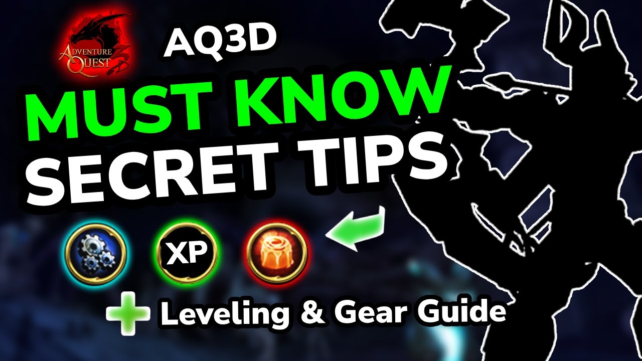 AdventureQuest 3D Starter Guide! Best Way to Level, Gear Up & Settings (Beginner Tips & Tricks)