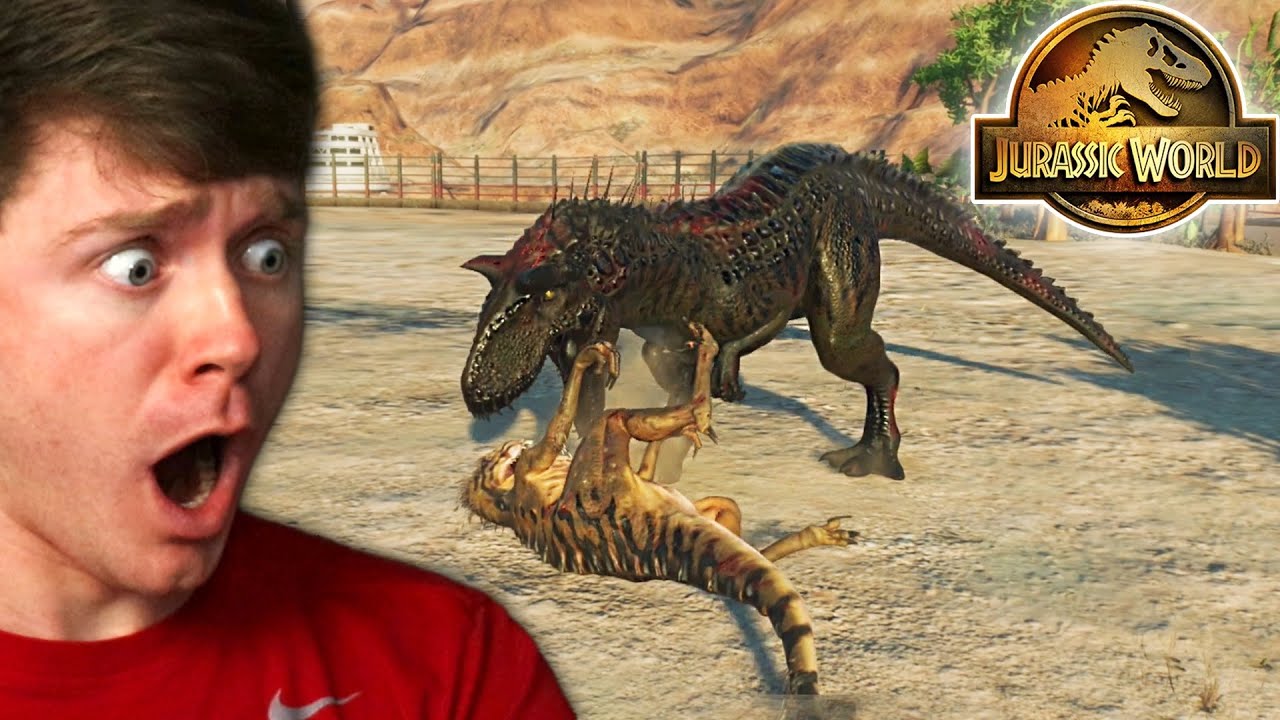 HYBRID DINOSAUR BATTLE ROYALE! - Jurassic World Evolution 2