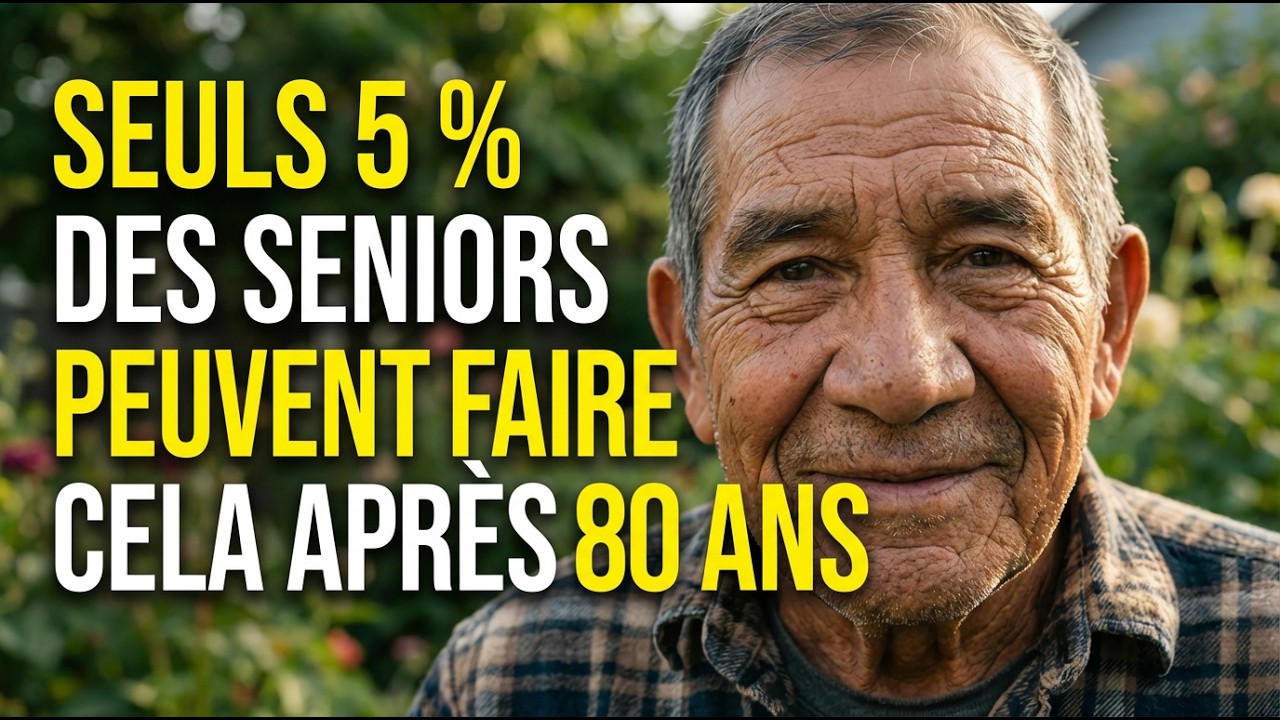 J’ai 88 ans... Seuls 5 % des seniors peuvent encore faire ces 5 choses après 80 ans