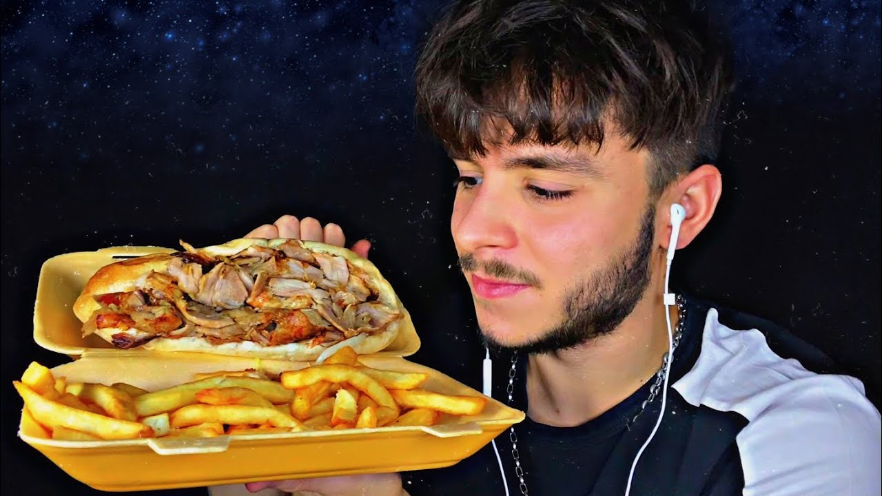 ✨ASMR | DÉGUSTATION KEBAB 🥙•• ce mec est fou 😂••💤