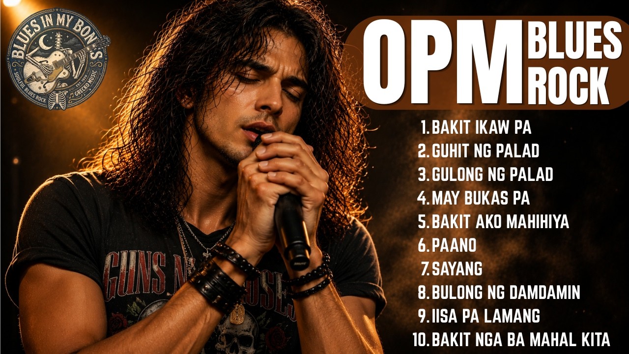 OPM BLUES ROCK | BLUES IN MY BONES | 10 CLASSIC TAGALOG SONGS