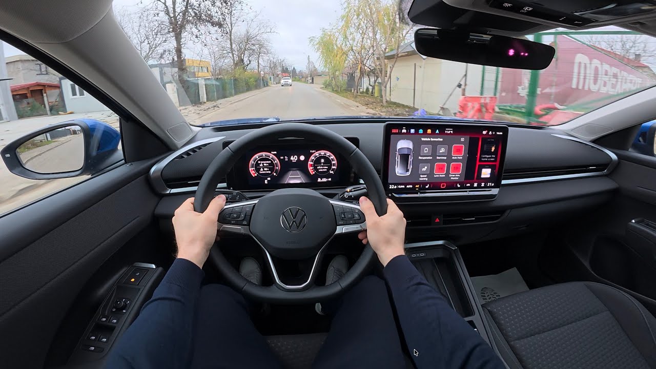 Тест-драйв нового Volkswagen T-Roc 2026 года.