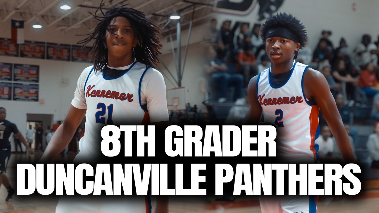 IS THIS THE BEST DUO TO COME THROUGH DUNCANVILLE? 6'7 DJ PARKER AND HEIR JACKSON | KENNEMER 1ST GAME