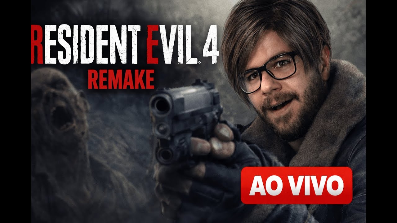 🔴 Resident Evil 4 Remake – Primeira vez jogando | Episódio 3 AO VIVO 🔴