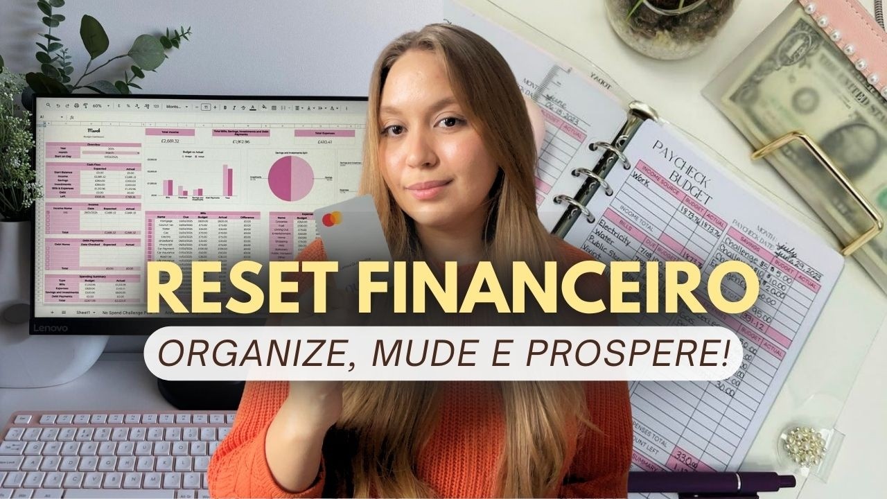 Organizar Suas Finan&ccedil;as &eacute; F&Aacute;CIL, Na Verdade (Guia Completo para Iniciantes)