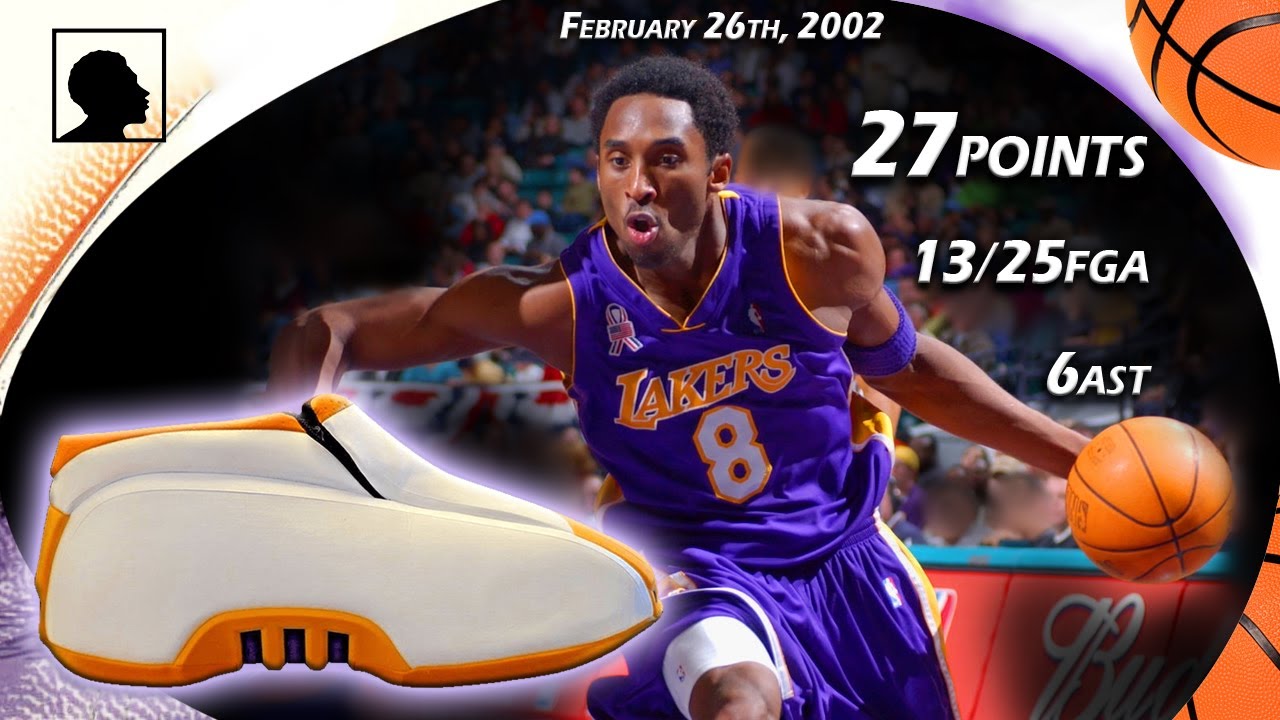 Kobe Bryant 27points VS Milwaukee Bucks February 26th 2002