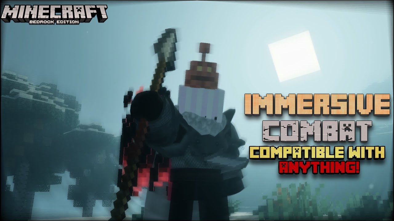 IMMERSIVE COMBAT: The Most COMPATIBLE COMBAT ADDON for Minecraft Bedrock