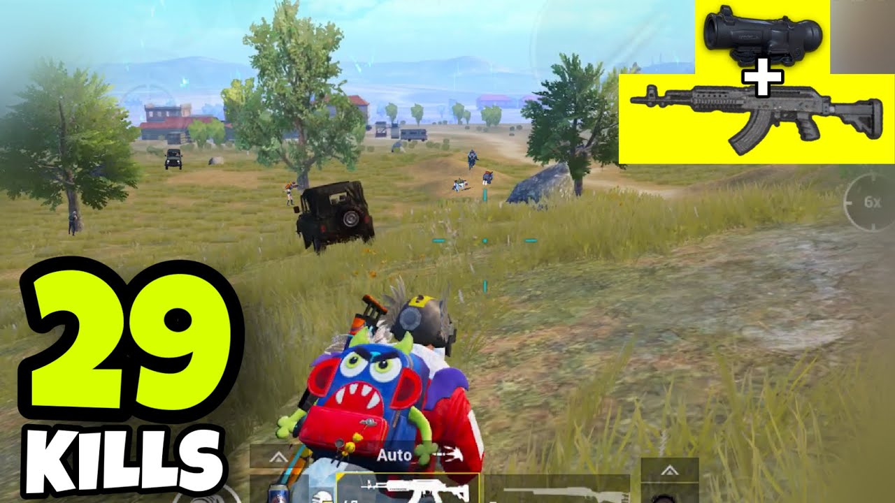 KING OF M762!!! | M762 + 6X SCOPE NO RECOIL | PUBG MOBILE