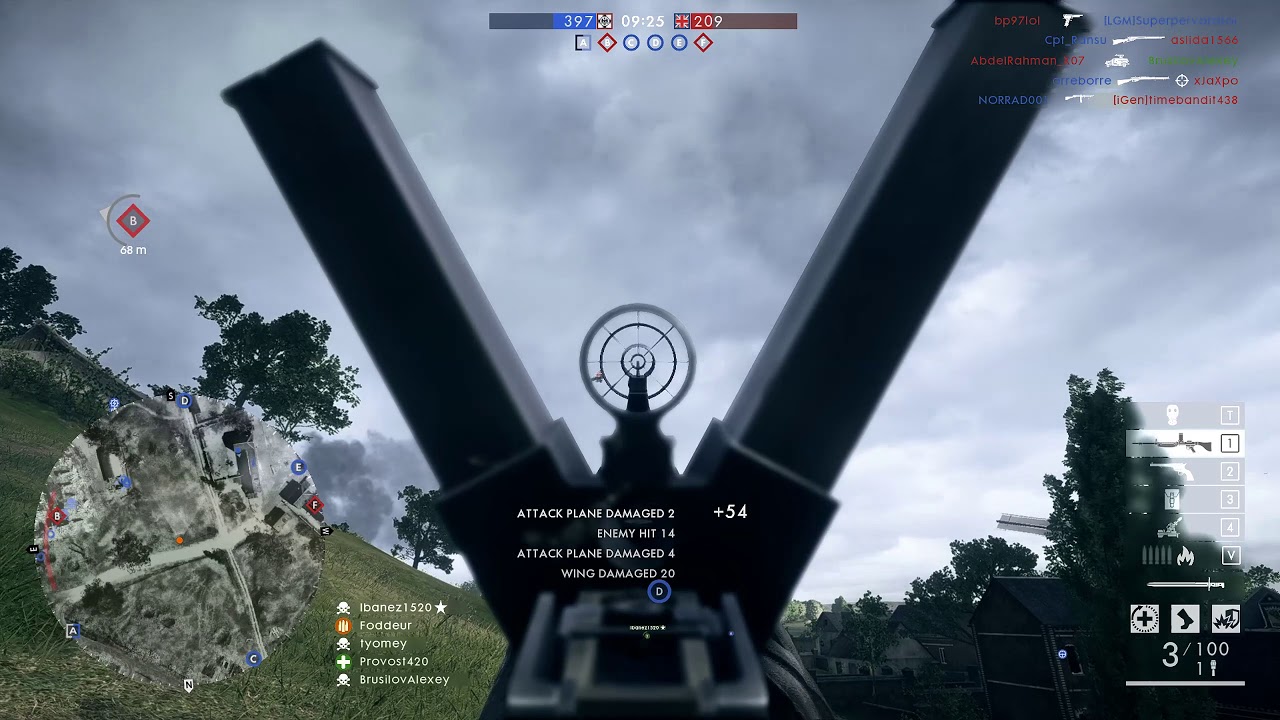 Battlefield 1 - Burton AA mode