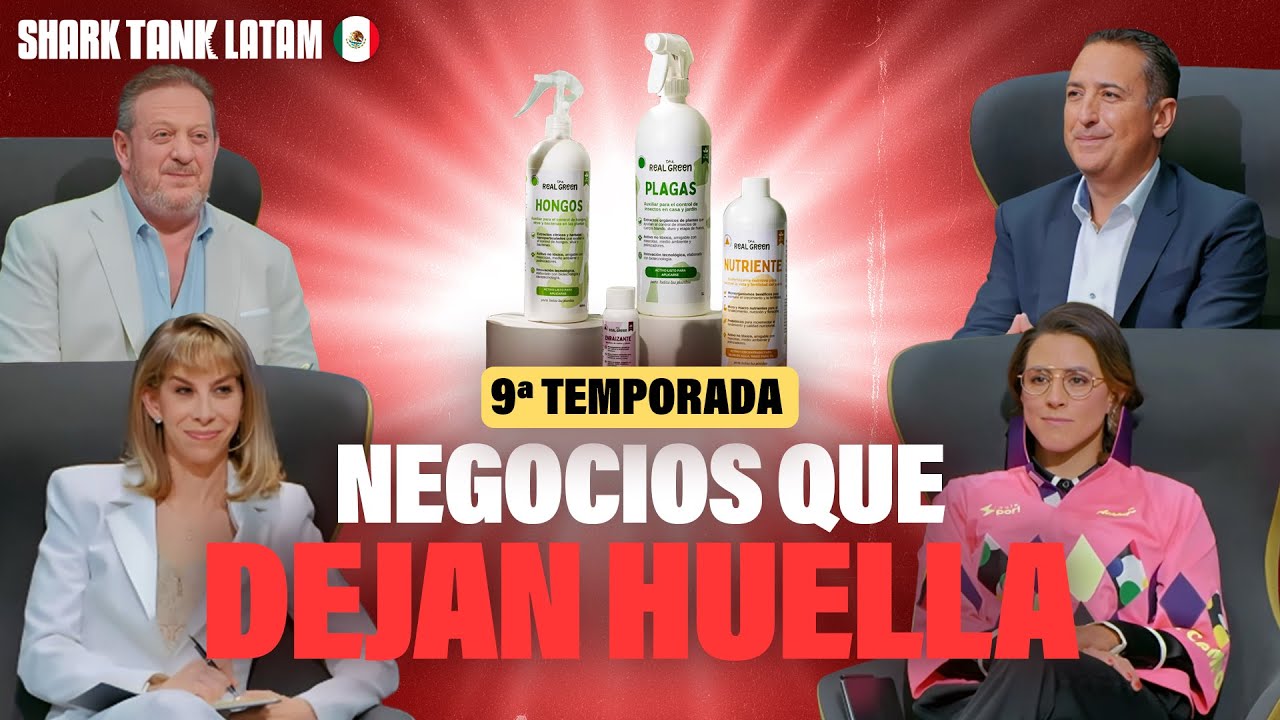 Finanzas para niños, marca legendaria de fútbol y más 🇲🇽 | Temporada 9 | Shark Tank Latam