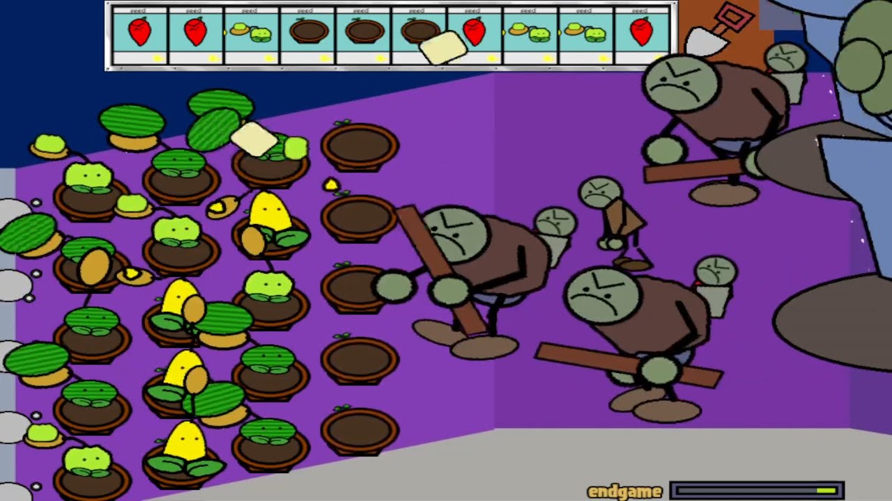 Plants vs Zombies Mod Paint - Gameplay Walkthrough Part 1