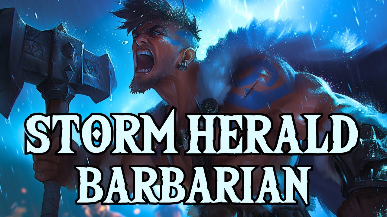 Storm Herald Barbarian D&D Metal Song - Storm of Fury | BardStrike