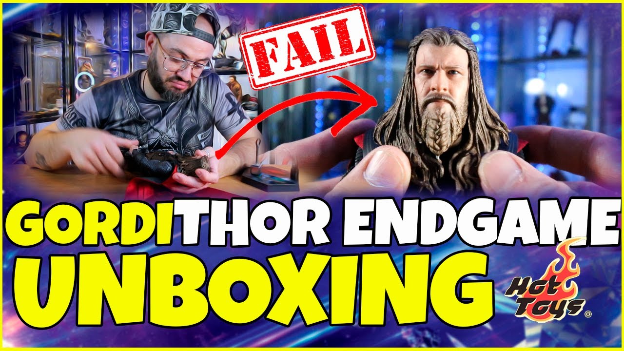 😱 El THOR ENDGAME de  HOT TOYS / 👀 es una MALA FIGURA?!