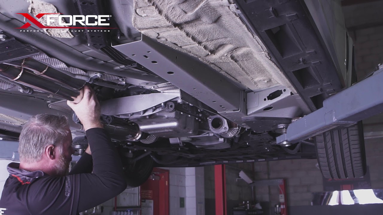 Holden COMMODORE XFORCE Cat-Back System Installation Guide