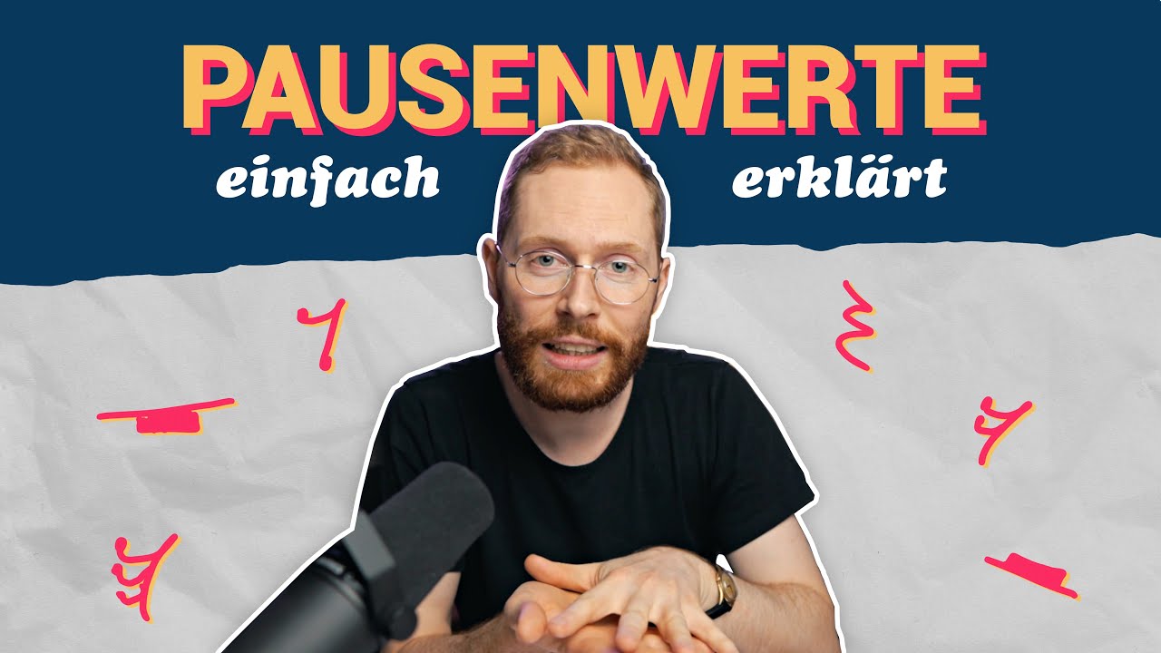 PAUSENWERTE ► Wie man Pausen notiert (+Rhythmuspyramide)