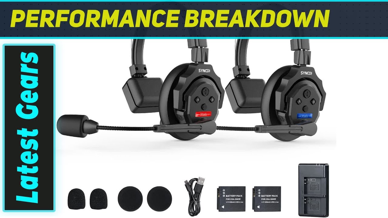 SYNCO XTALK X2: Лучшая беспроводная система внутренней связи для двух человек
