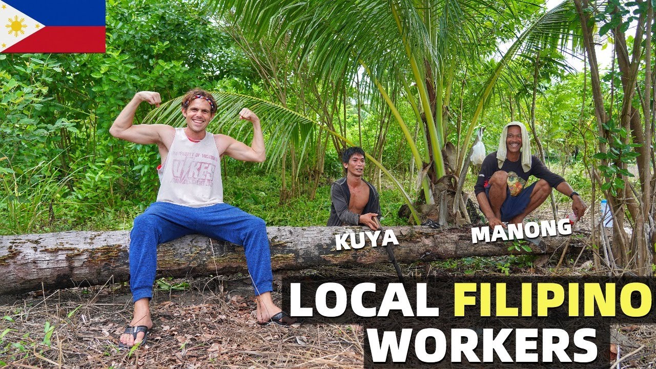 WE HIRED LOCAL FILIPINOS - Working Our Land In The Philippines (Davao, Mindanao)