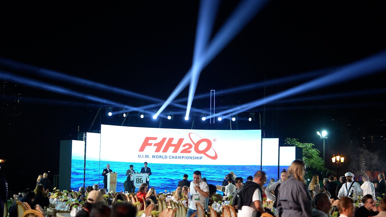 F1H2O Gala Dinner 2025 | Sharjah Tourism | Topaz Events