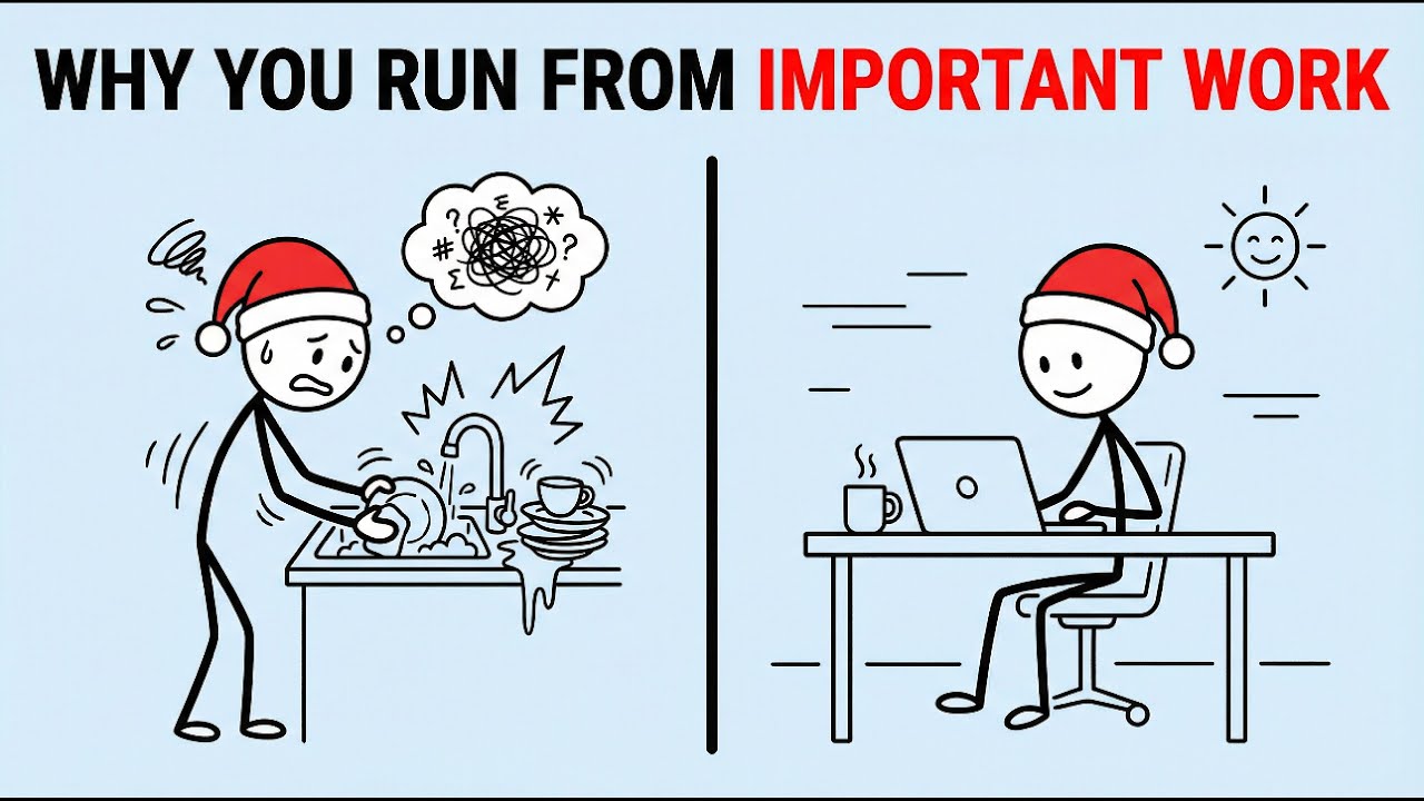 Why You Avoid Important Work (Your Brain Is Not Lazy)
