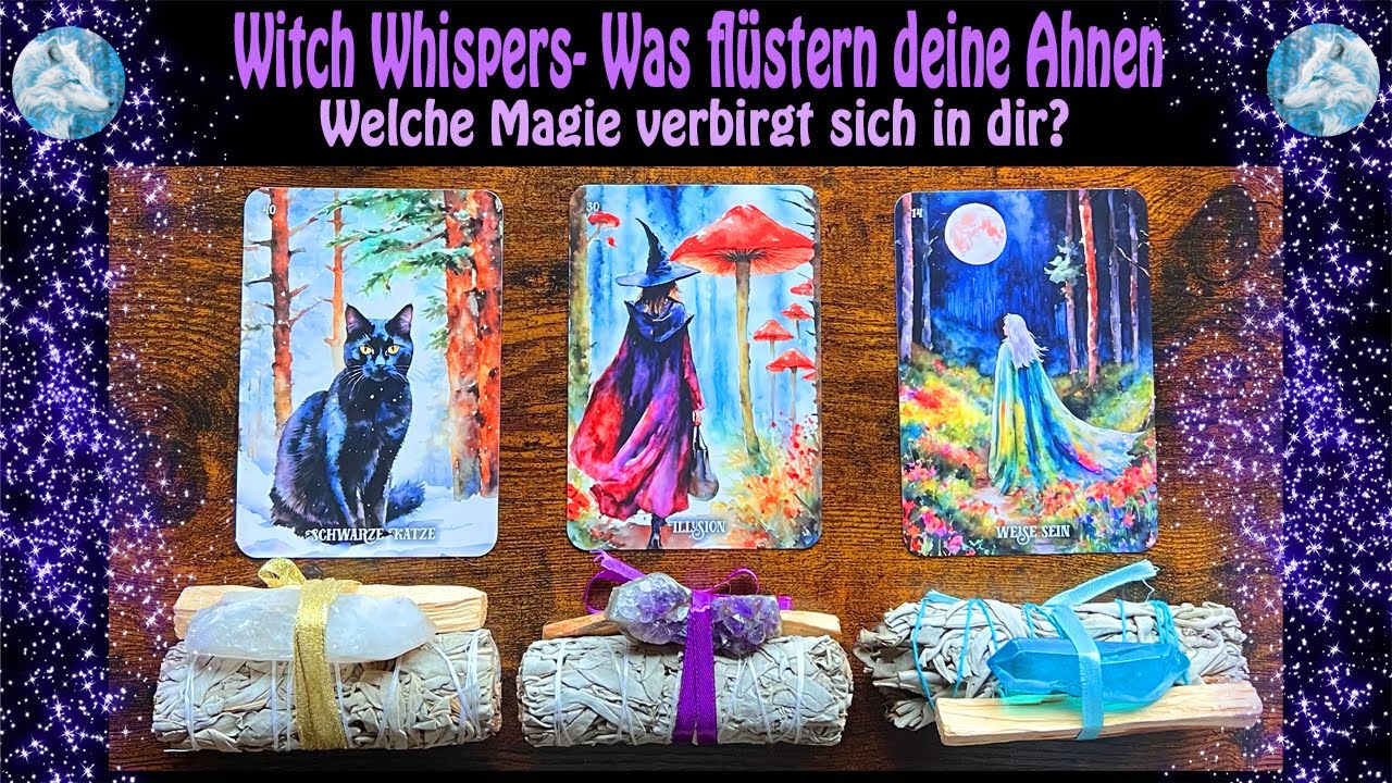 🐺Witch Whispers🪶Was flüstern deine Ahnen🪶Welche Magie ist in dir verborgen🐺 unboxing+Auswahlorakel