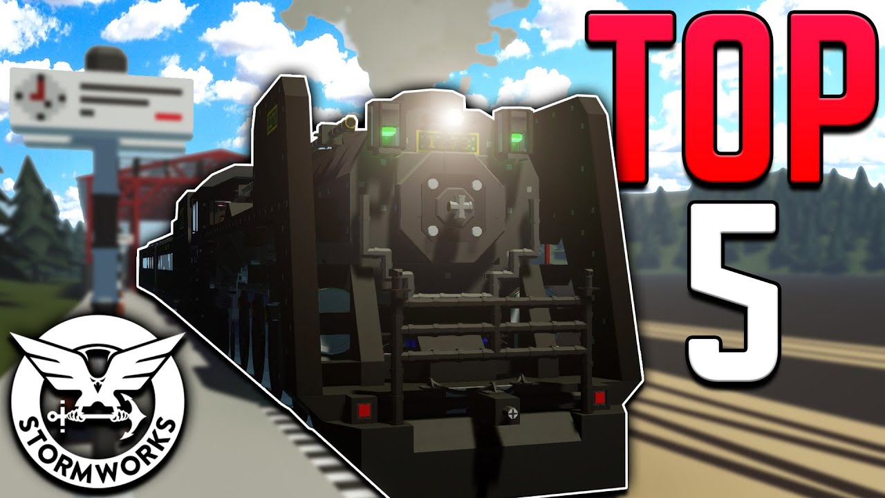 A Bunch Of IDIOTS Do The WEEKLY TOP 5 In Multiplayer Stormworks!