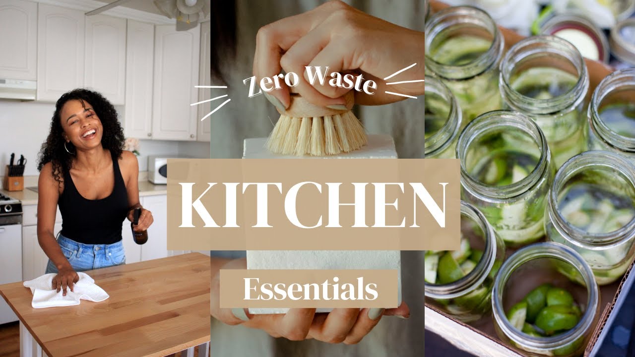 Top 10 Zero Waste Kitchen Products for a More Eco-friendly & Minimalist Home