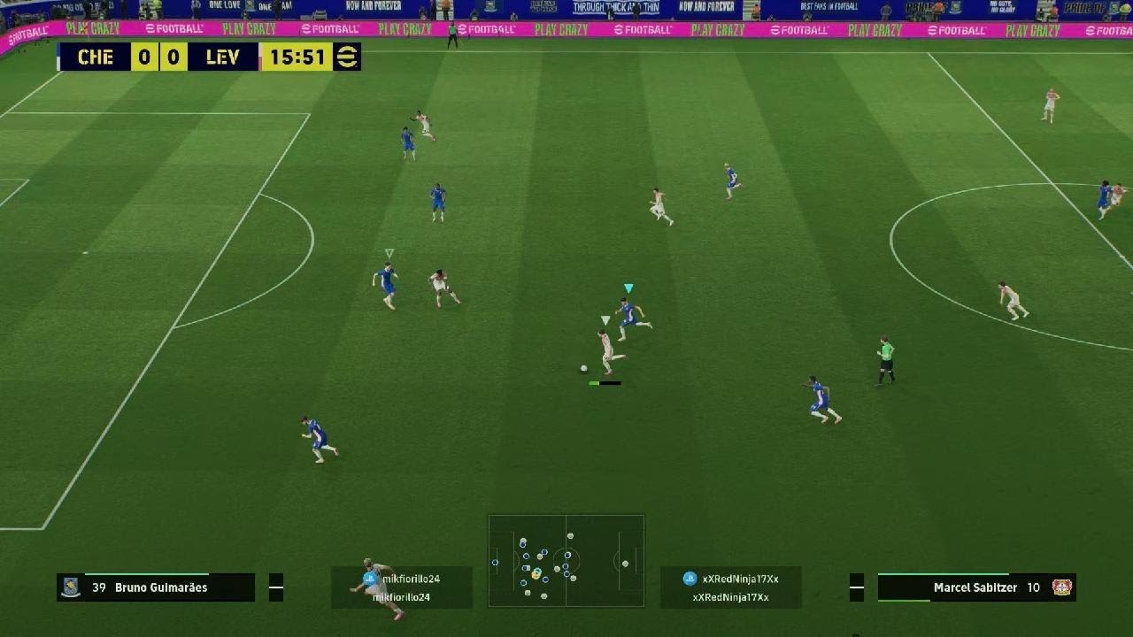 Chelsea vs Bayer Leverkusen Serie D