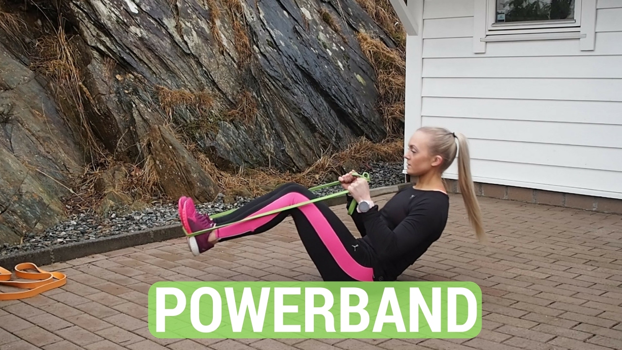 HJEMMETRENING MED TRENINGSSTRIKK POWERBAND | 01