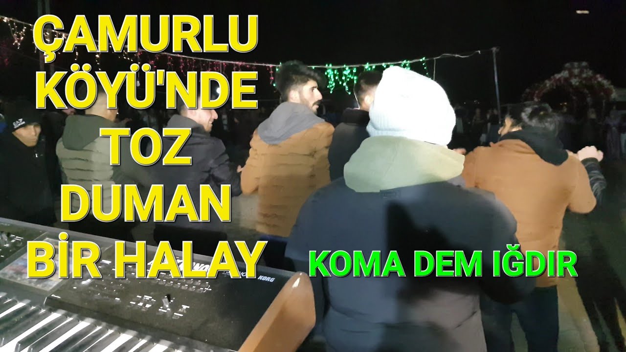 AŞAĞI ÇAMURLU KÖYÜ'NDE KOMA DEM RÜZGARI. İSTEK ALAN ŞARKILAR