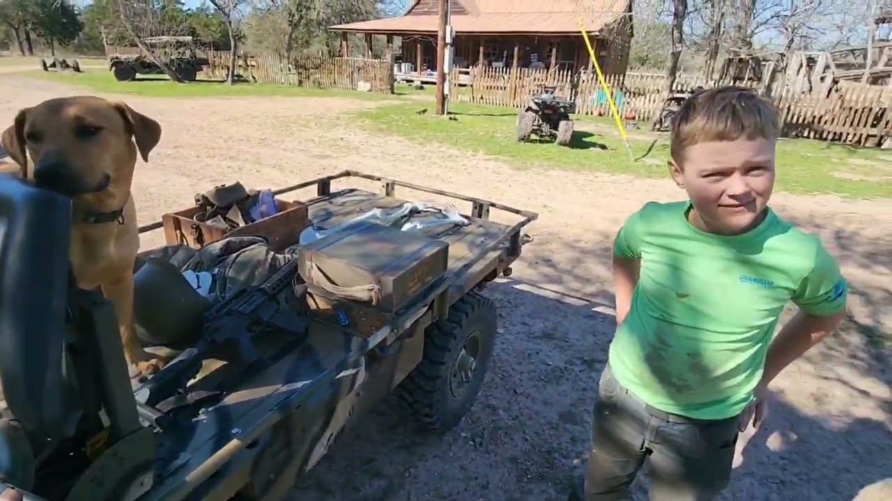 M274  Mechanical Mule alternate driving technique @henryandrusty