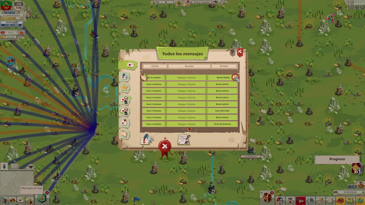 #7 Guía DETALLADA para atacar cuervos y extranjeros Goodgame empire
