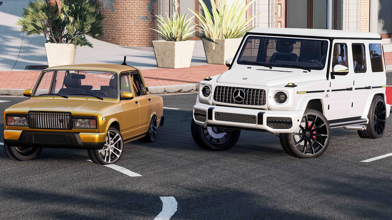 Lotu Şəminin Vaz2107 Sin Strafnoydan Çıxardılar Qırğın| Maşın Oyunları | BeamNG.Driver #malikbedelov