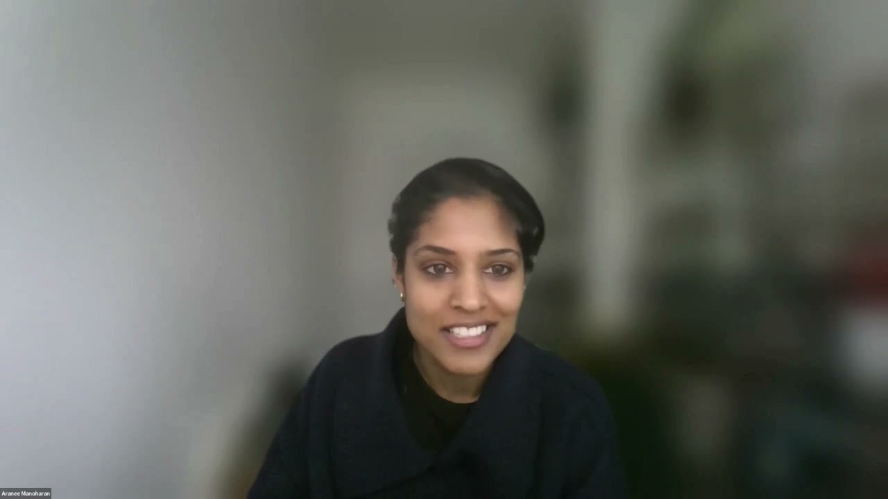 Introduction and keynote by Aranee Manoharan