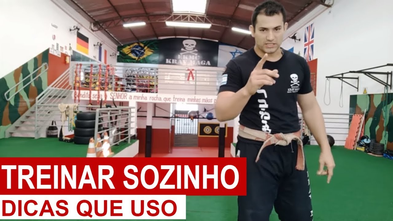 COMO TREINAR SOZINHO - DICAS - ARTE MARCIAL E DEFESA PESSOAL