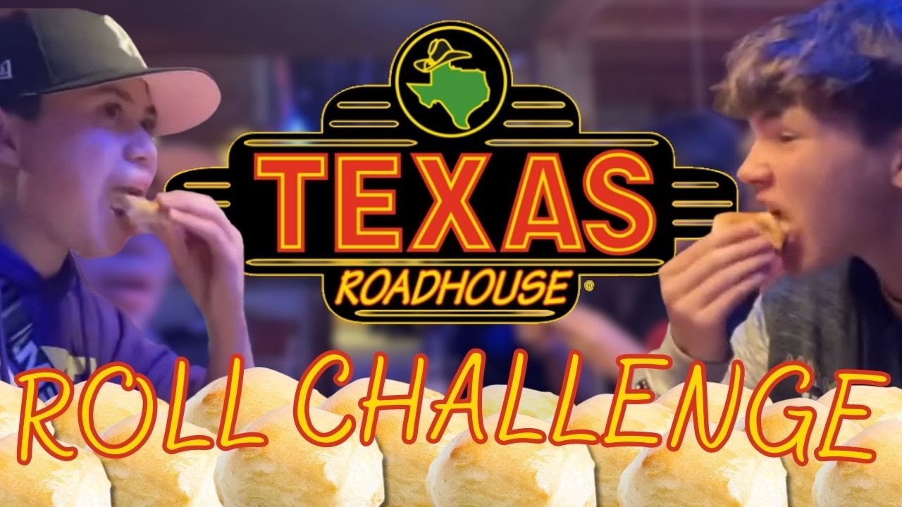 TEXAS ROADHOUSE ROLL CHALLENGE!!  **Old Video**