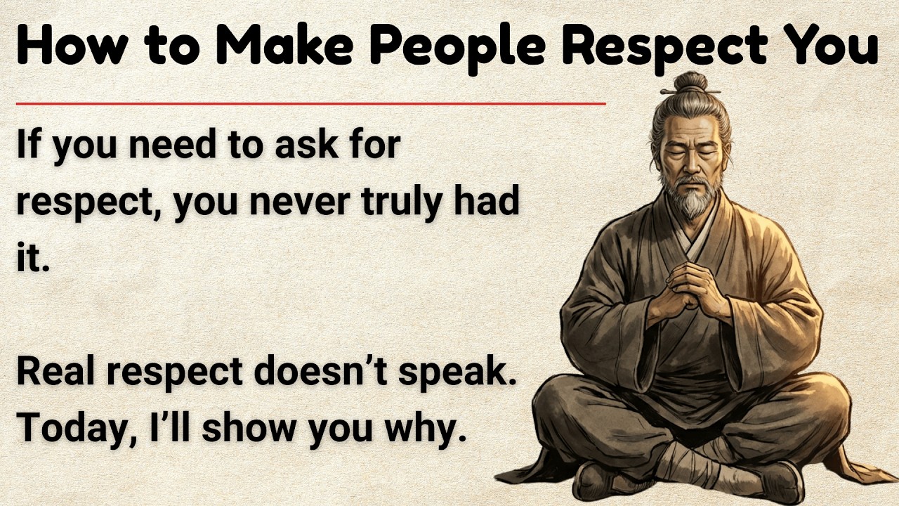 How To Make Anyone Respect You Instantly (Simple but Powerful) || Learn English With Podcast