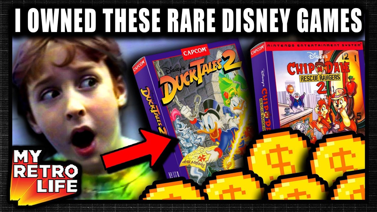 I Owned the Rarest Disney NES Games in 1994 (Worth a Fortune)