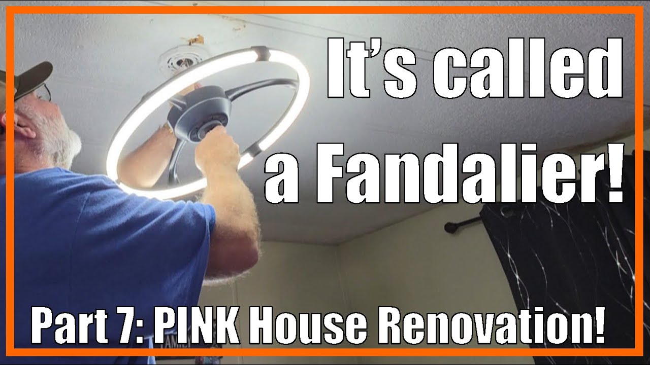 DIY Lighting Installs | Fandaliers, Pendants, and Cans!