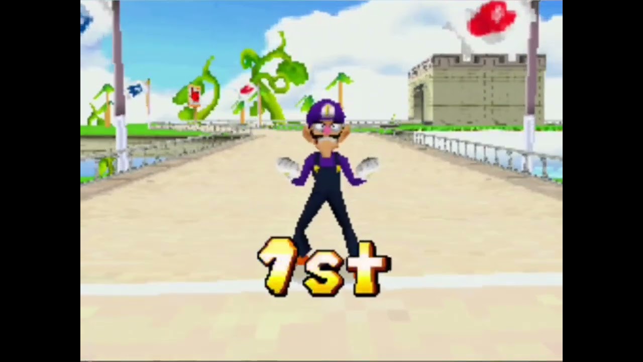 Mario & Sonic At The Beijing Olympic Games (DS) All Characters New Record Animations (Team Mario)